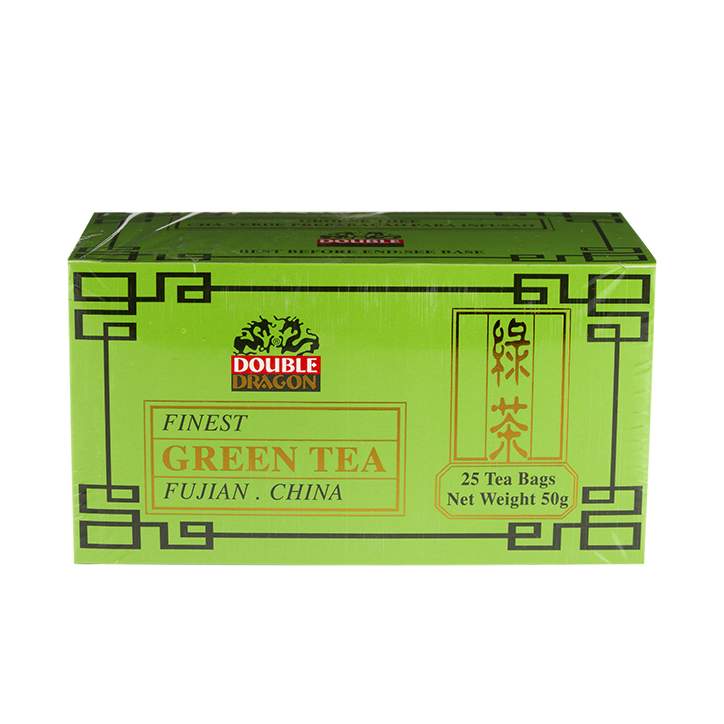 Double Dragon Green Tea 25 Tea Bags